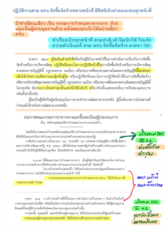 เป็นกรรมการราคากลาง และ เป็นผู้ควบคุมงาน เบิกค่าตอบแทนได้ทั้งสองหน้าที่หรือไม่